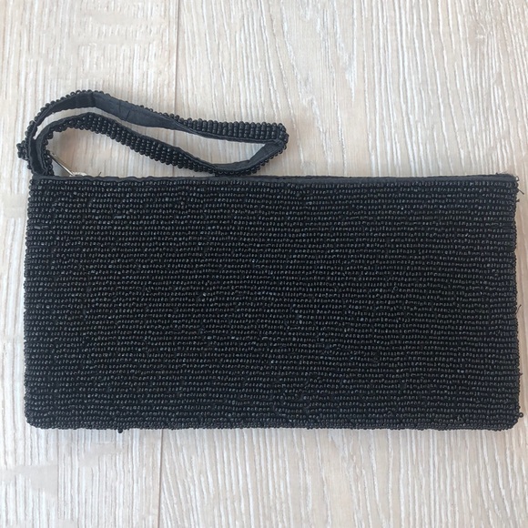 Beaded & tortoise shell clutch - Picture 2 of 3